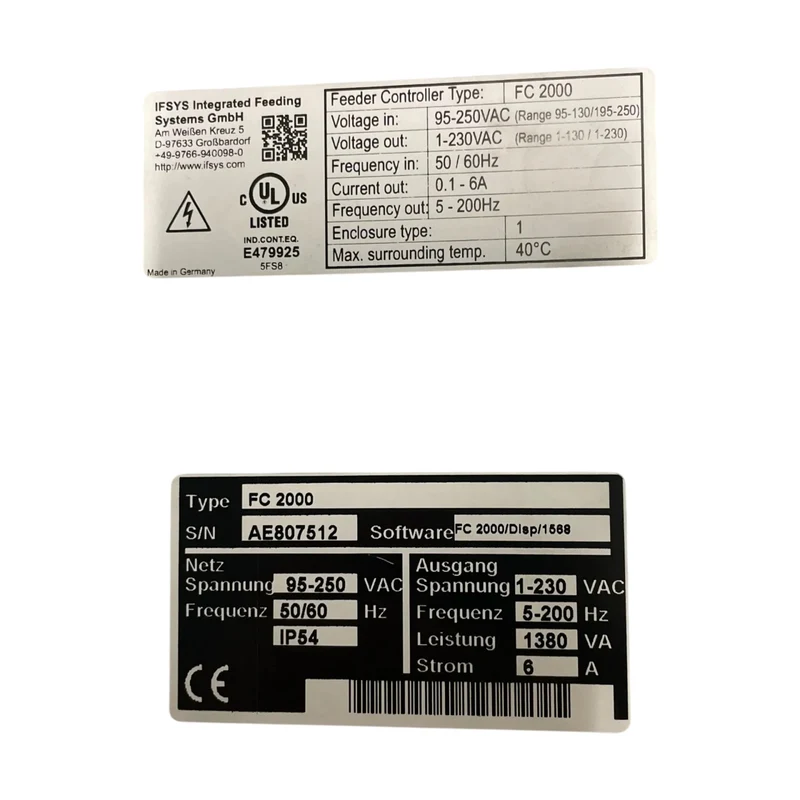 Ifsys FC2000 Industrie-Controller Steuerung Automation Industrie Einsatz Modul
