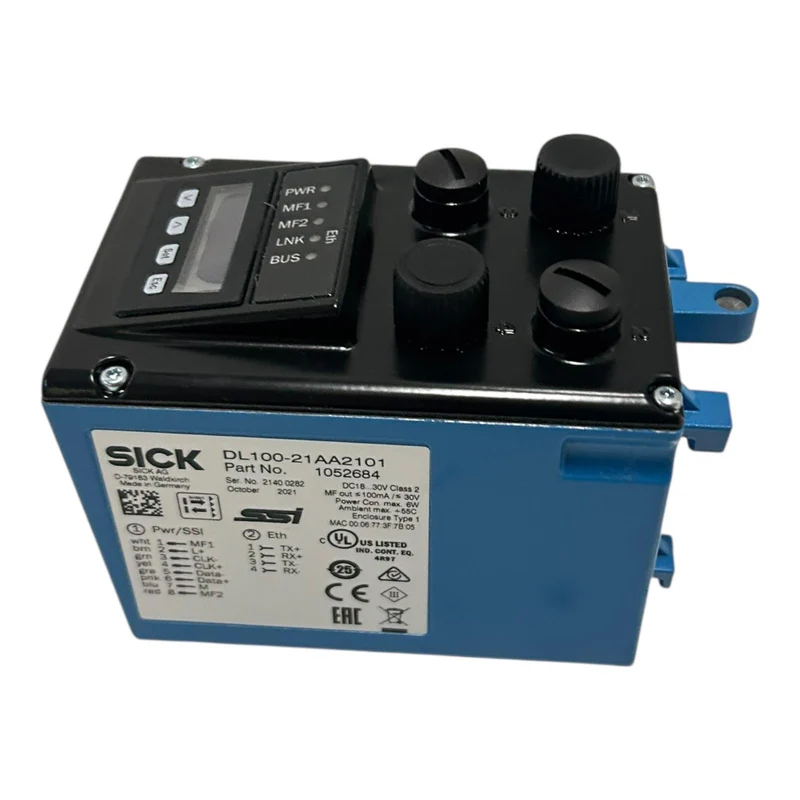 Sick Distanzsensor Laser 100m SSI Long-Range DL100-21AA2101 1052684 Sick Sensor