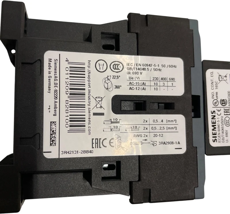 Siemens Leistungsschalter 3RH2131-2BB40 3RH2911-2FA22 3RT2916-1EH00