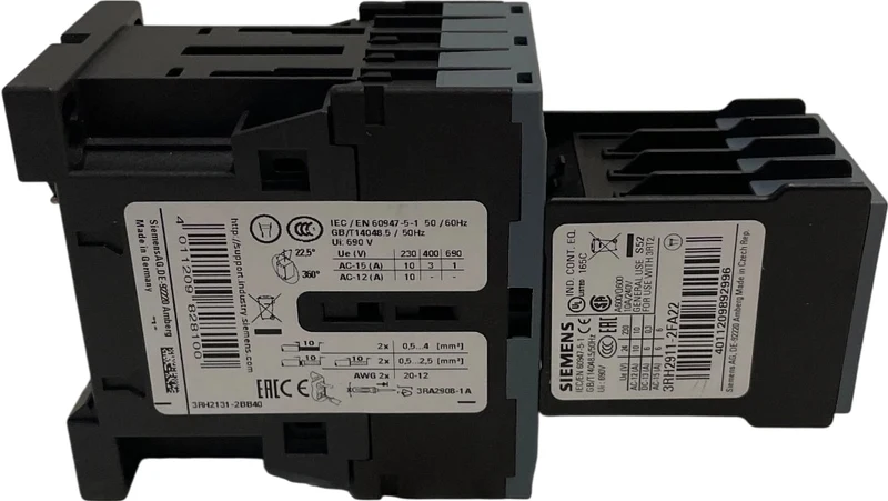 Siemens Leistungsschalter 3RH2131-2BB40 3RH2911-2FA22 3RT2916-1EH00