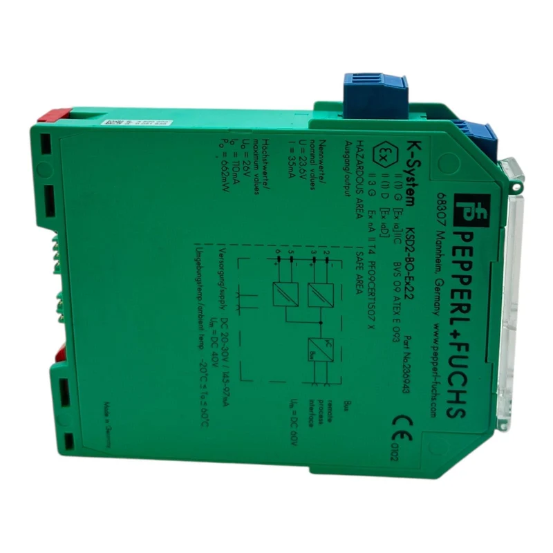 Pepperl+Fuchs Ventilsteuerbaustein KSD2-BO-Ex2.2 236943 DC20-30V/145-97mA Um=DC4