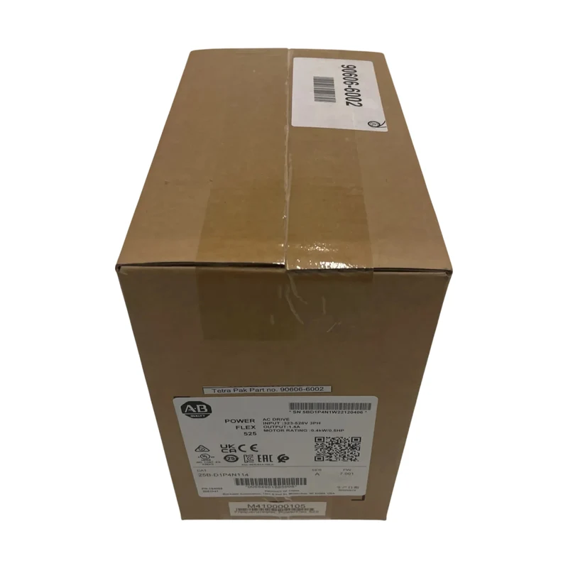 Allen Bradley 25B-D1P4N114 PowerFlex 525 VFD 480V 3ph 0.5HP 0.4kW EtherNet/IP