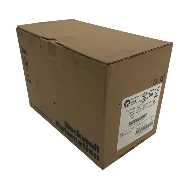 Allen Bradley 22D-D4P0N104 PowerFlex 40P Frequenzumrichter 480VAC 3PH 4A 2HP