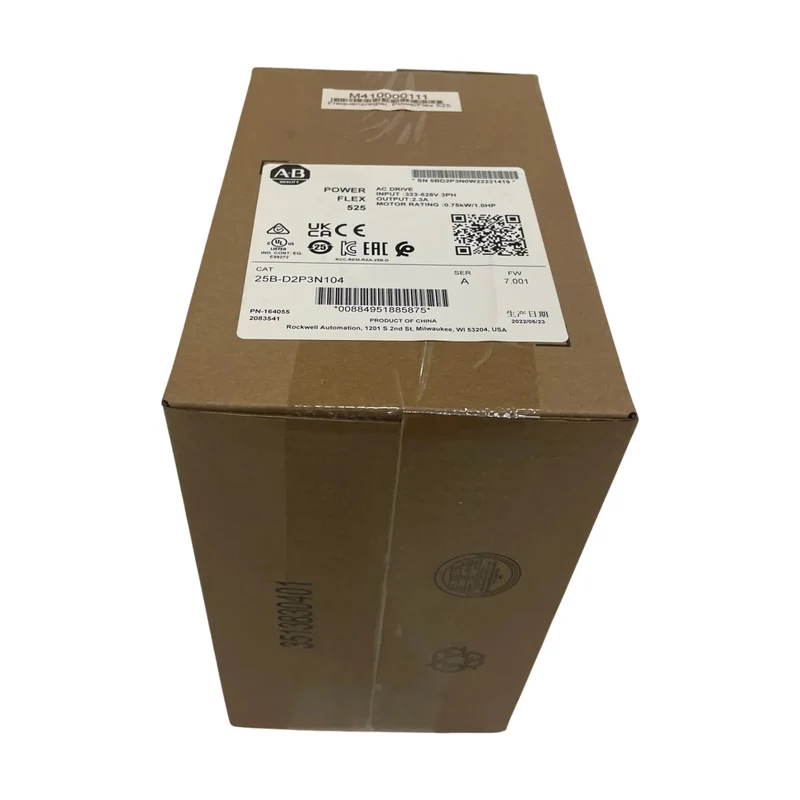 Allen Bradley 25B-D2P3N104 PowerFlex 525 VFD 480VAC 3-Ph 1.0HP IP20 Ersatzteil