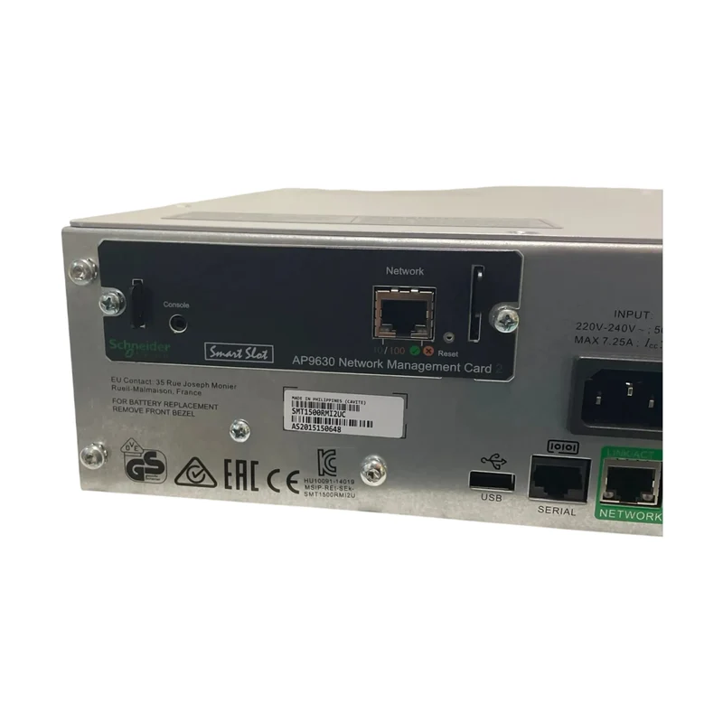 APC Smart-UPS SMT1500RMI2UC Line-Interactive 1500VA Rack 2U USV ohne Batterie