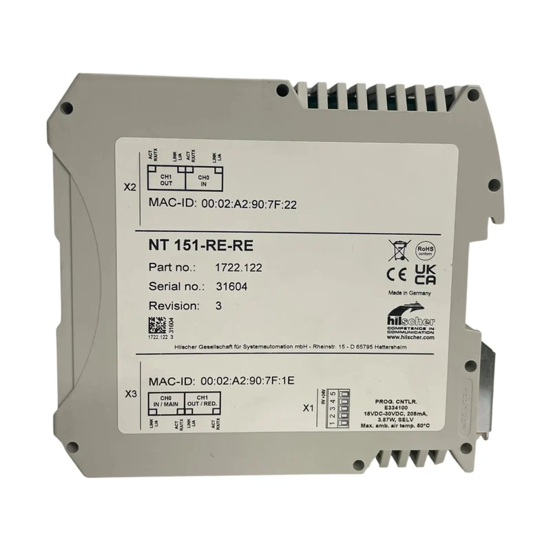 HILSCHER NT 151-RE-RE Kommunikationsmodul Industrie Einsatz Automation