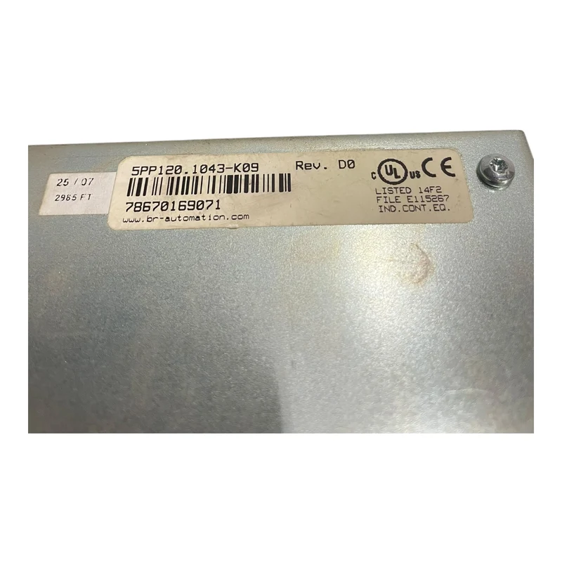 B&R Power Panel 5PP120.1043-K09 Touchscreen Bedienterminal Industrie Einsatz