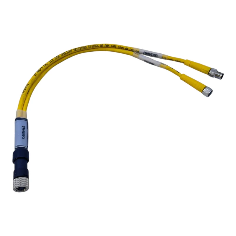 Cognex Y-Kabel Kamera Breakout Kabel 24 AWG/4 M12 PWR/TRIG STROBE Industrie