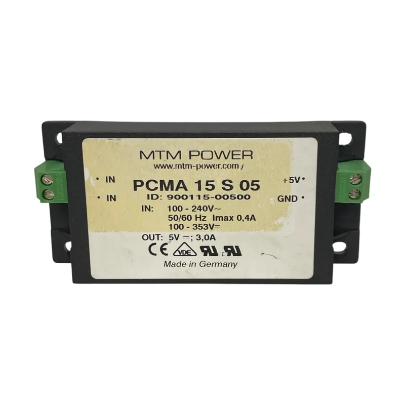 MTM Power Netzteil PCMA 15 S 05 900115-00500 Stromversorgung Industrie Einsatz