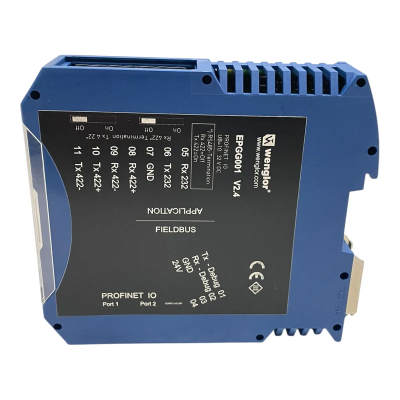 Wenglor Feldbus-Gateway RS-232 auf PROFINET EPGG001 für industriellen Einsatz