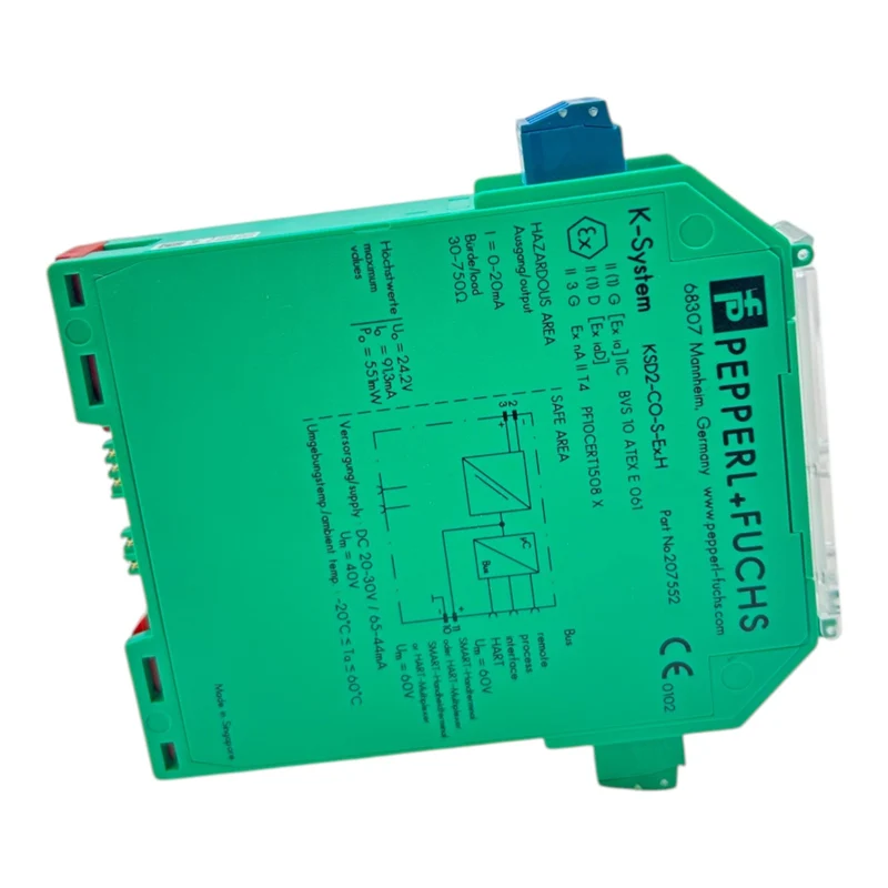 Pepperl+Fuchs Ausgangstrennwandler P+F KSD2-CO-S-Ex.H 207552 DC20-30V/65-44mA