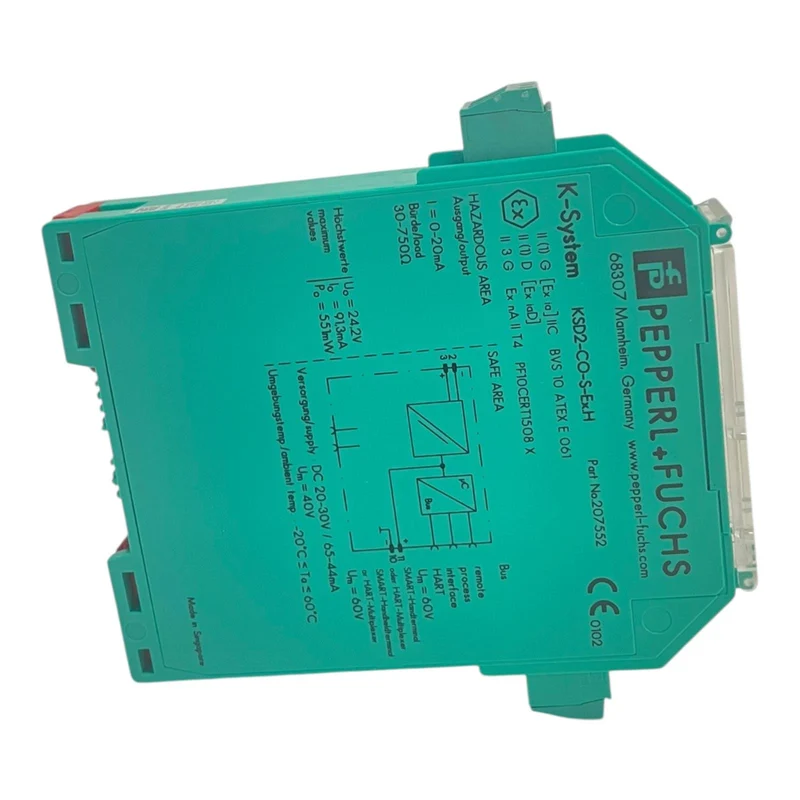 Pepperl+Fuchs Ausgangstrennwandler P+F KSD2-CO-S-Ex.H 207552 DC20-30V/65-44mA