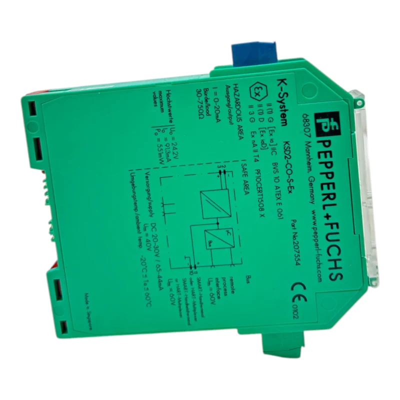 Pepperl+Fuchs Ausgangstrennwandler KSD2-CO-S-Ex 207554 DC20-30V/65-44mA