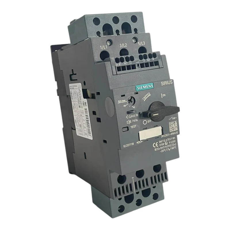 Siemens Motorschutzschalter S2 CLASS 10 42-52A Industrie Einsatz 3RV2031-4WA10