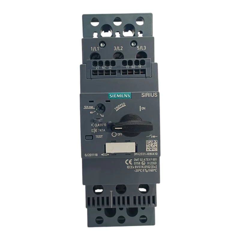 Siemens Motorschutzschalter S2 CLASS 10 42-52A Industrie Einsatz 3RV2031-4WA10