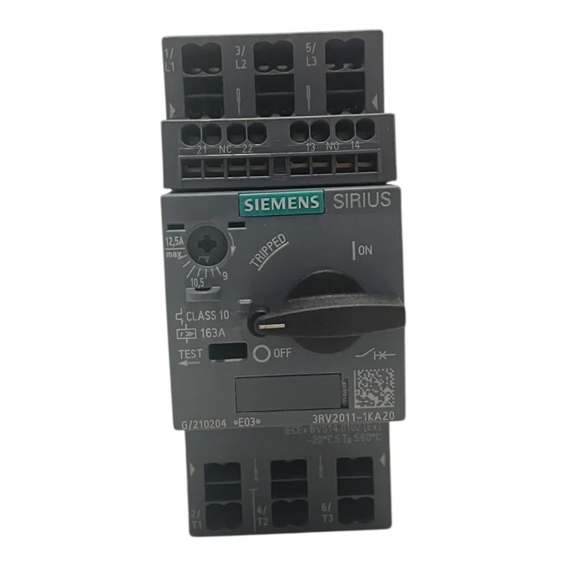 Siemens SIRIUS Motorschutzschalter für Industrie Einsatz 3RV2011-1KA20