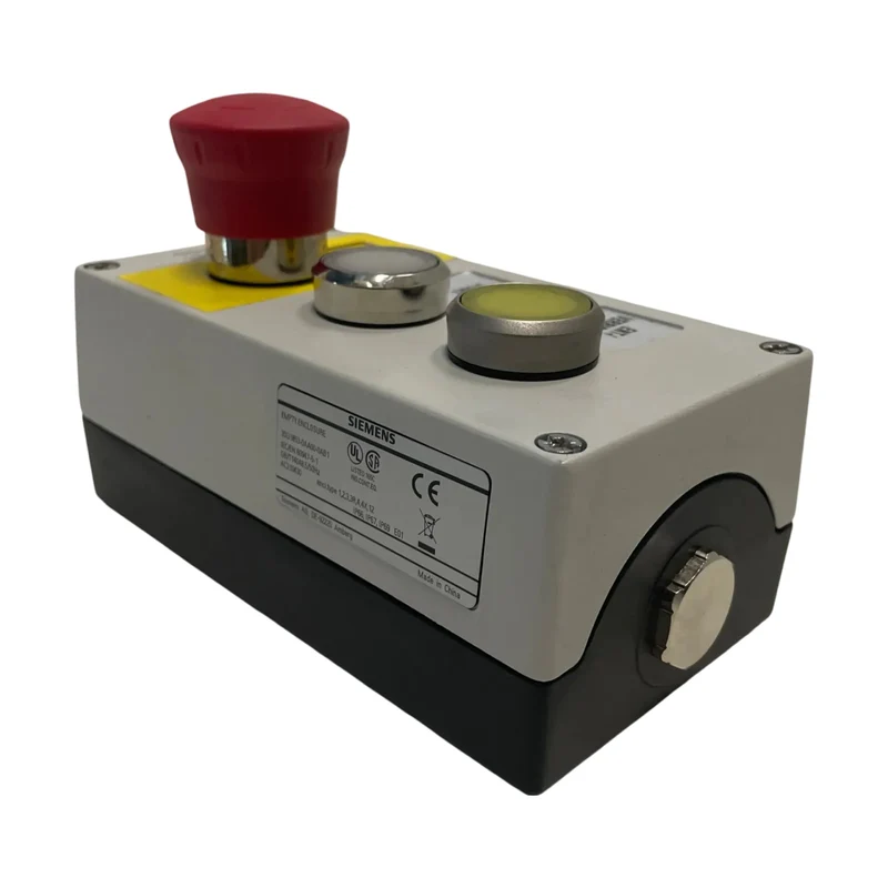 Siemens SIRIUS ACT Gehäuse 3SU1853-0AA00-0AB1 Metall Grau 3-Loch 22mm