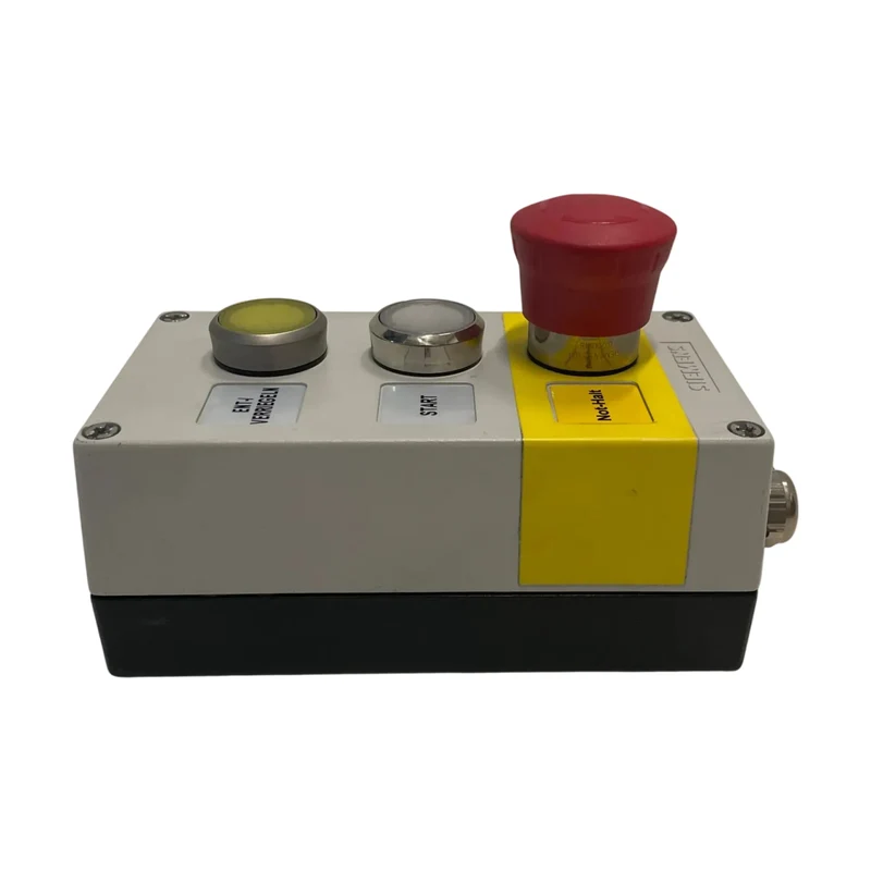 Siemens SIRIUS ACT Gehäuse 3SU1853-0AA00-0AB1 Metall Grau 3-Loch 22mm