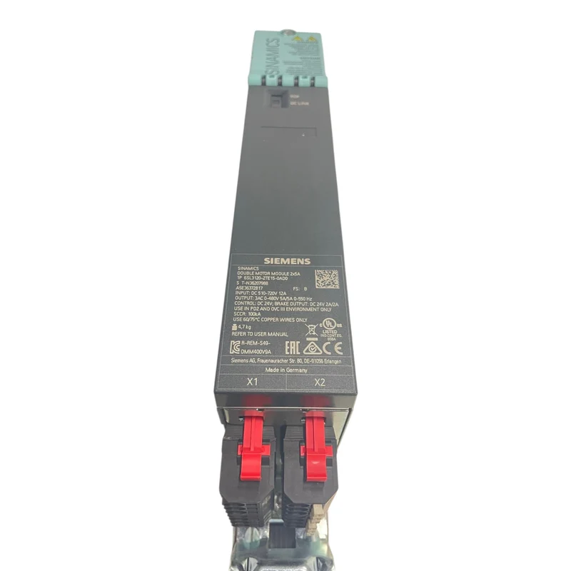 Siemens SINAMICS S120 Double Motor Modul booksize Siemens 6SL3120-2TE15-0AD0