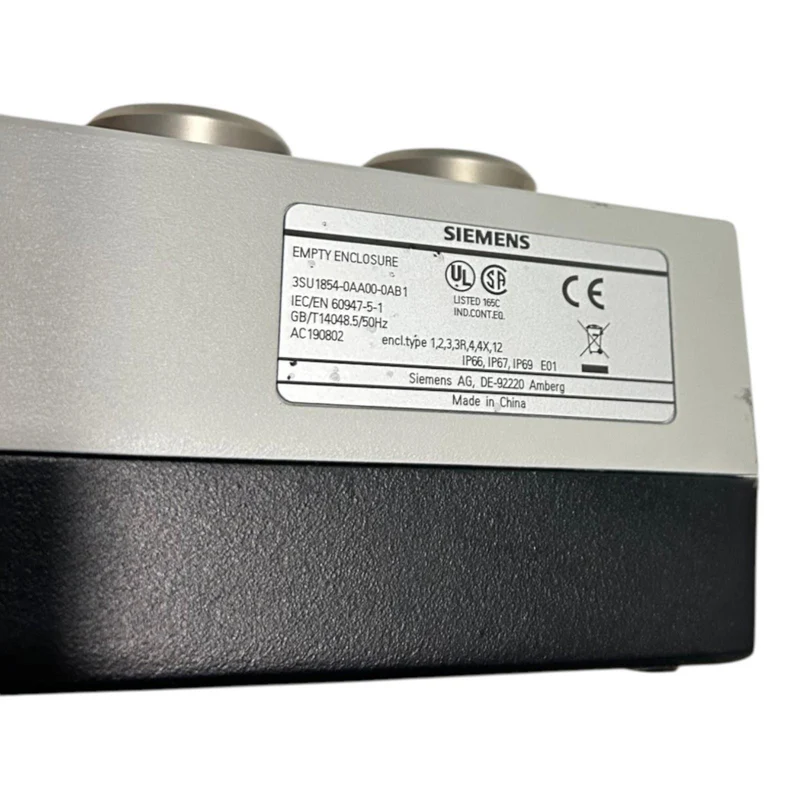 Siemens Gehäuse für Befehlsgeräte 22 mm rund Siemens 3SU1854-0AA00-0AB1