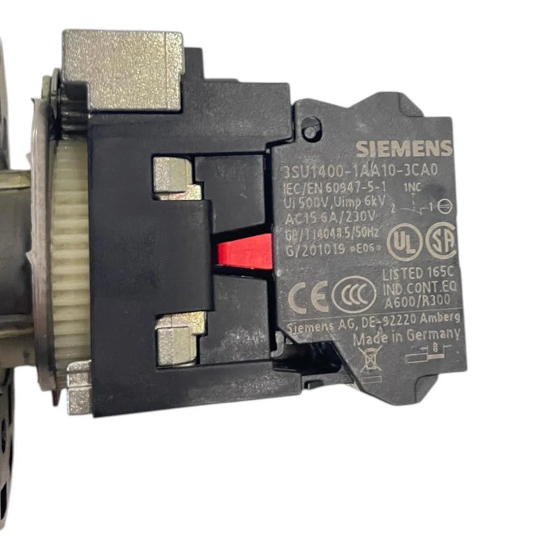 Siemens SIRIUS ACT Kontaktmodul 1Ö NC Federzug Fronteinbau 3SU1400-1AA10-3CA0