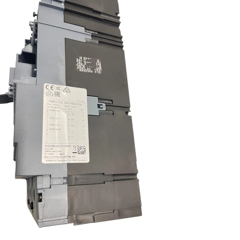 Siemens Leistungsschalter 3-polig 400A 55kA Siemens Schalter 3VA2340-5HL32-0AA0