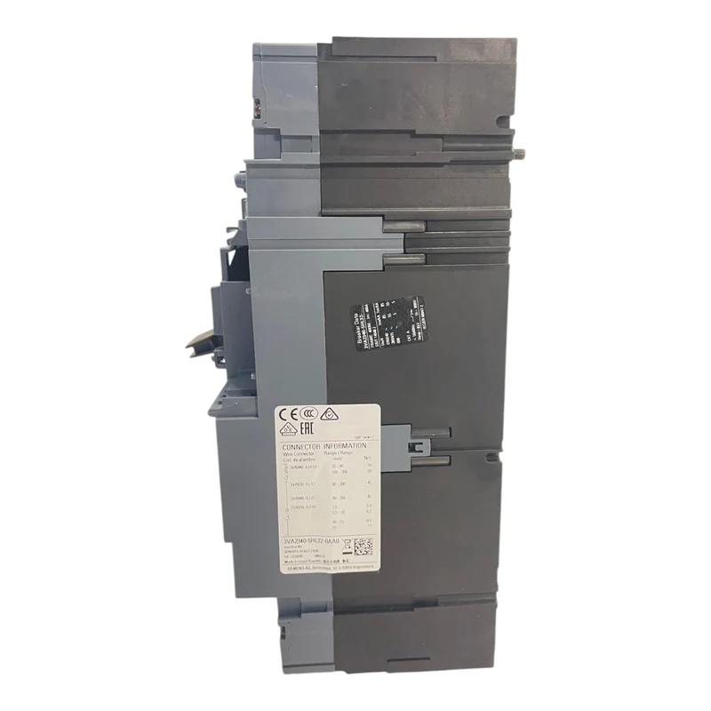 Siemens Leistungsschalter 3-polig 400A 55kA Siemens Schalter 3VA2340-5HL32-0AA0