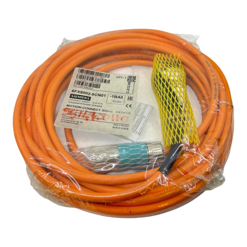 Siemens Servokabel Verbindungskabel für Servomotoren Leitung 6FX80025-CN01-1BA0