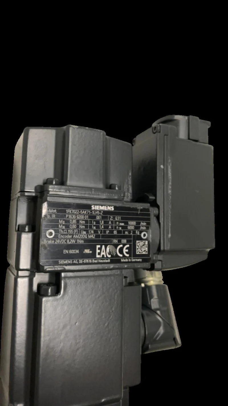Siemens Servomotor für industriellen Einsatz 1FK7022-5AK71-1LH5-Z P1639920001 00