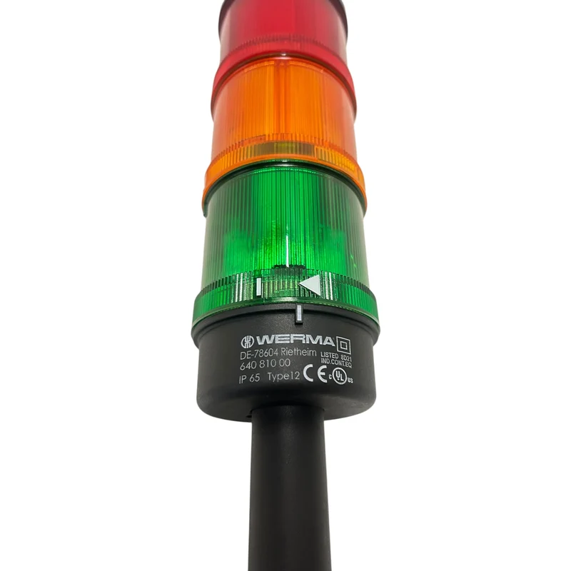Werma Signalleuchte Grün Orange Rot für Industrie Einsatz 64081000 IP65 Type 12