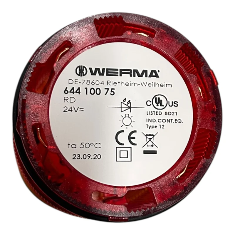 Werma Signalleuchte Grün Orange Rot für Industrie Einsatz 64081000 IP65 Type 12