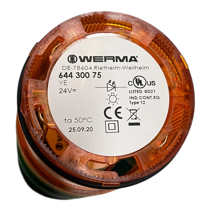 Werma Signalleuchte Grün Orange Rot für Industrie Einsatz 64081000 IP65 Type 12