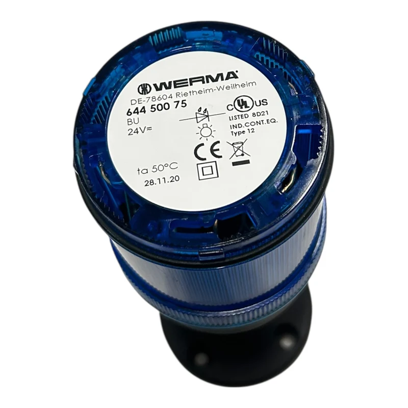 Werma Signalleuchte Grün Orange Rot Blauf Industrie 64081000 IP65 Type 12