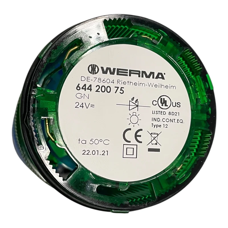 WERMA Signalleuchte 64081000 24V Weiß Blau Grün Orange Rot Industrie Leuchte