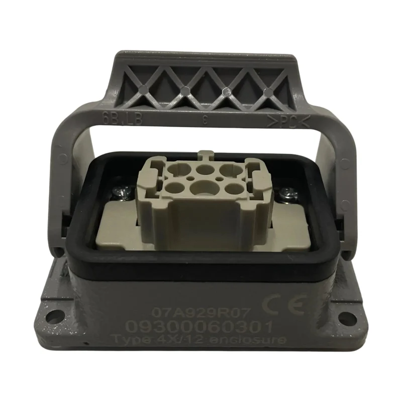 Harting Steckverbinder-Gehäuse 09300060301 für Industrie Einsatz Modul Bauteil