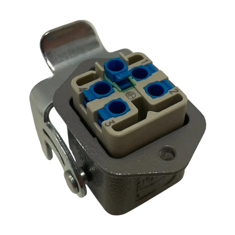 Harting Steckverbinder 4A-F-QL VE:5stk für Industrie Einsatz Automation Bauteil