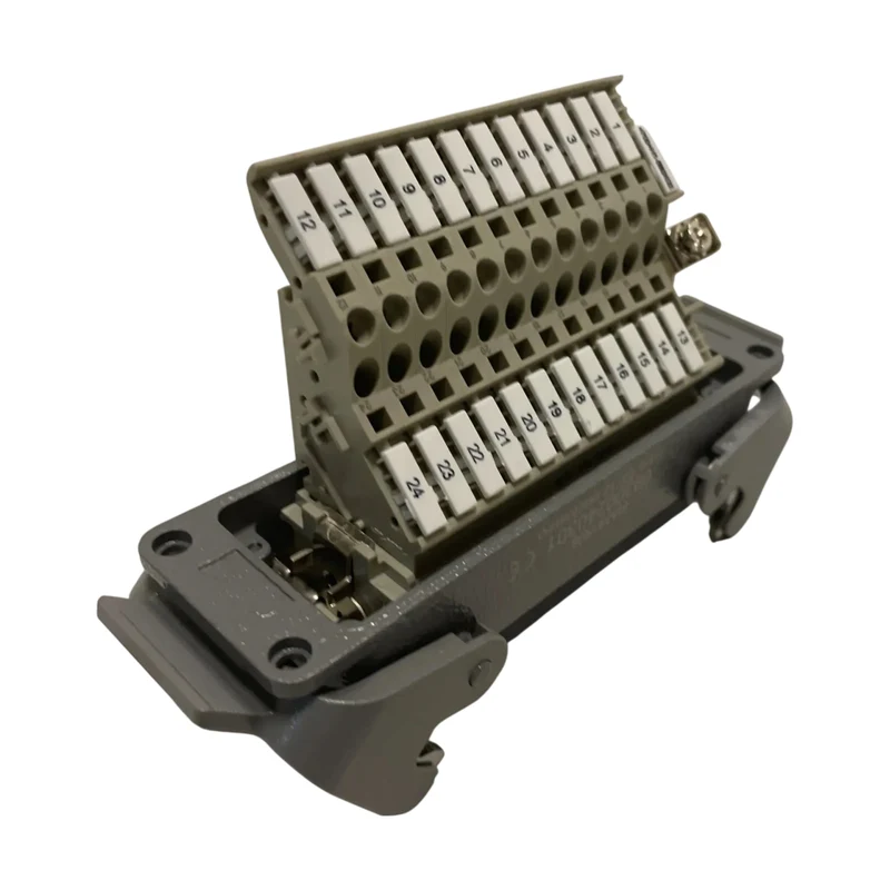 Harting Steckverbinder-Gehäuse 4X/12 09300240301 für Industrie Einsatz Bauteil