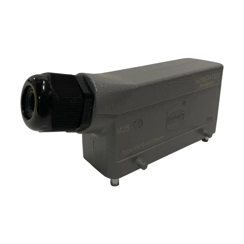 Harting Steckverbinder-Gehäuse 4X/12 19300241521 für Industrie Einsatz Bauteil