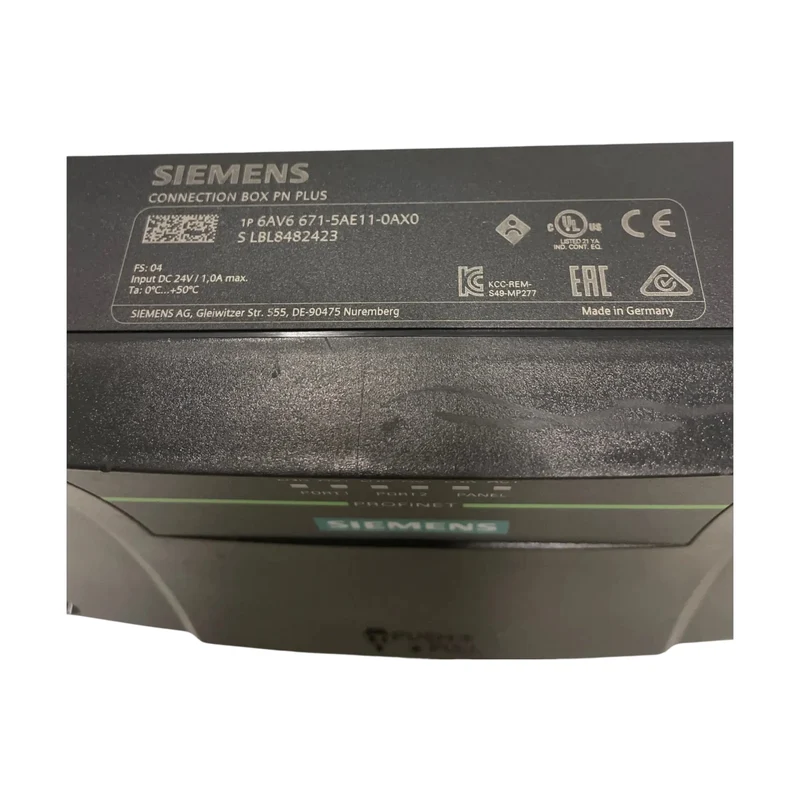Siemens 6AV6671-5AE11-0AX0 Connectivity Box PN PLUS Mobile Panels Industrie