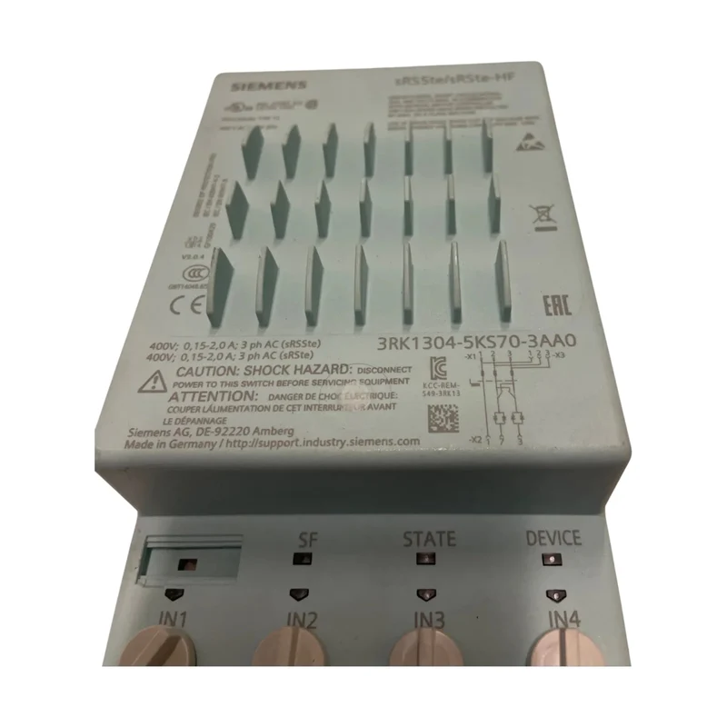 Siemens 3RK1304-5KS70-3AA0 ET 200PRO HF Reversing Starter Industrie Einsatz