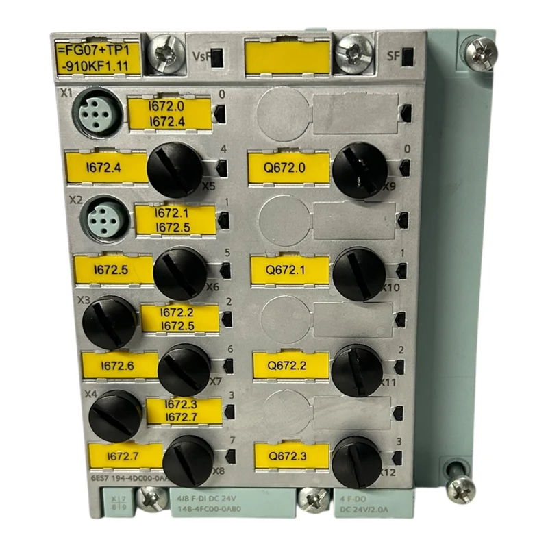 Siemens SIMATIC DP ET200 PRO Elektronikmodul 6ES71944DC00-0AA0 6ES71484FC00-0AB0