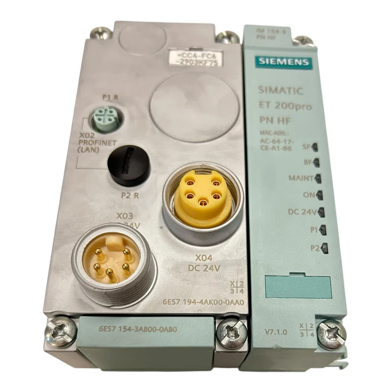 Siemens ET200 PRO Interfacemodul 6ES7194-4AK00-0AA0 6ES7154-3AB00-0AB0