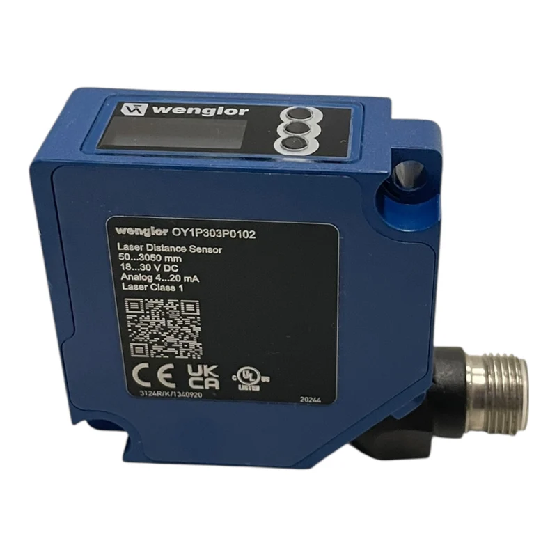 Wenglor Laserdistanzsensor 3m Sensor ToF OY1P303P0102 für industriellen Einsatz