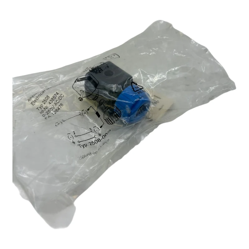 Bürkert Gerätesteckdose Magnetventilstecker 2508 0-250V AC/DC Form B Industrie