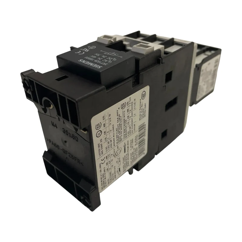 Siemens Leistungsschütz 5,5kW 12A 24V DC 2S+2Ö S0 3RT1024-1BB44 3RH1921-1HA22