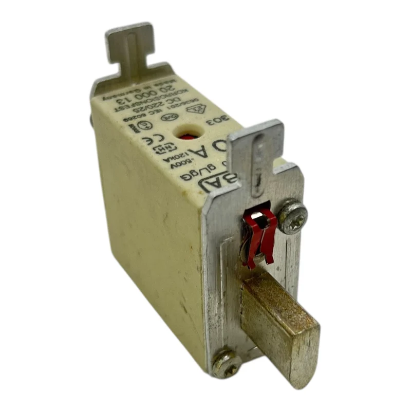 SIBA NH000 Sicherung 10A 500V gL/gG 120kA Korrosionsfest 20 000 13 VE:3stk