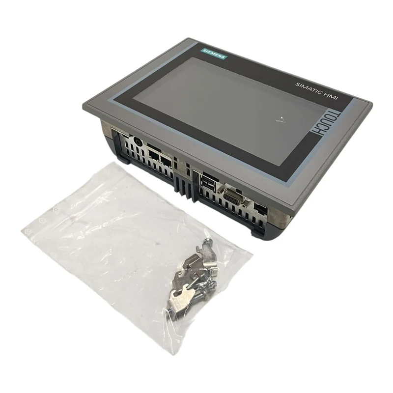 Siemens HMI Touchpanel TP700 Comfort 6AV2124-0GC01-0AX0 mit Befestigungsteilen