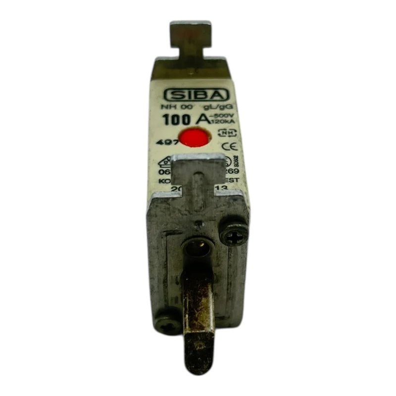 SIBA NH00 Sicherung 100A 500V gL/gG 120kA Korrosionsfest 20 300 13 VE:2stk