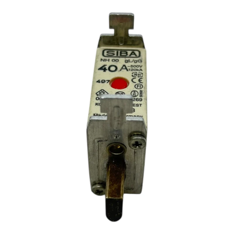 SIBA NH00 Sicherung 40A 500V gL/gG 120kA Korrosionsfest 20 300 VE:4stk Industrie