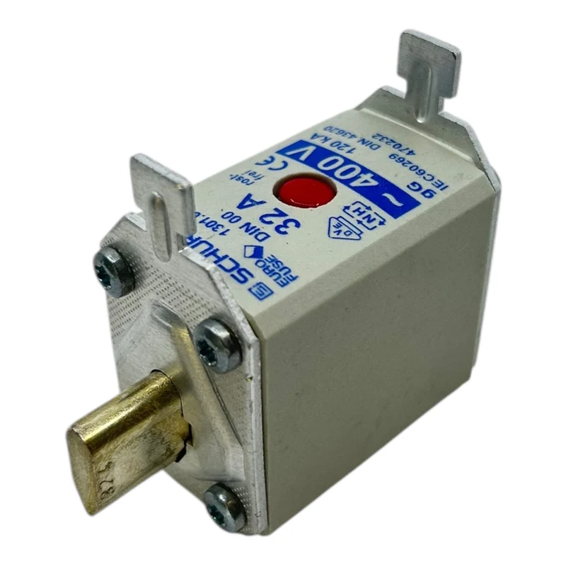 Schurter NH00 Sicherung 32A 400V gG 120kA rostfrei 1301.0116 Eurofuse VE: 5stk